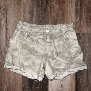 Abercombie kids high waisted shorts